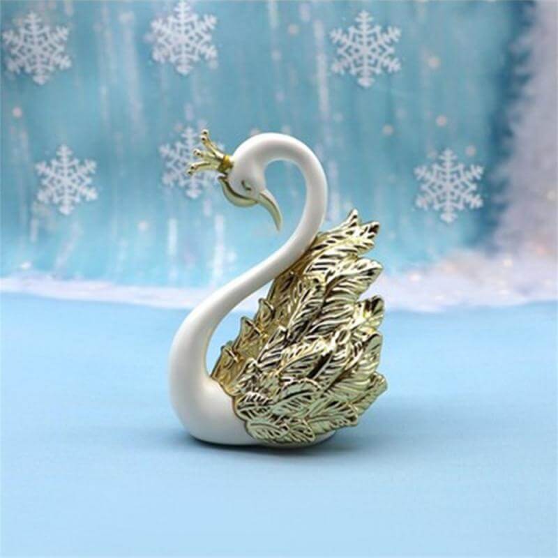 Cisne de Decoração Do Bolo De Casamento, Presente para Convidado, Casa Acessórios.